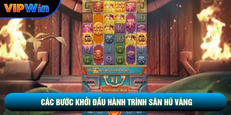 Các bước khởi đầu hành trình săn hũ vàng