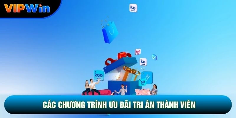 Các chương trình ưu đãi tri ân thành viên