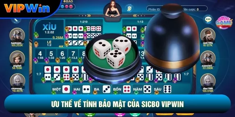 Ưu thế về tính bảo mật của Sicbo vipwin