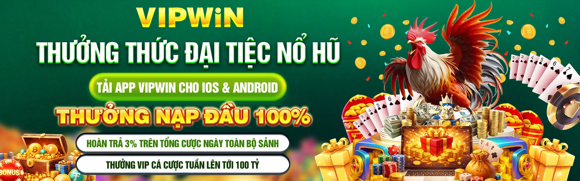 VIPWIN - Thưởng Thức Đại Tiệc Nổ Hũ